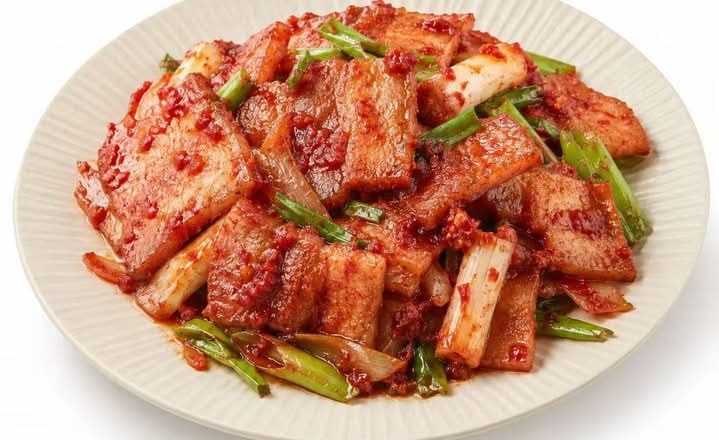 Fermented Rice Pork Belly 酒香糟炒猪五花